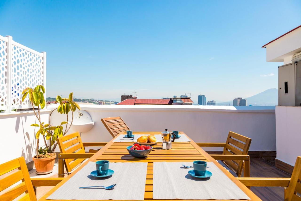 Viewsuvio Terrace At Historical Center By Napoliapartments Exterior photo